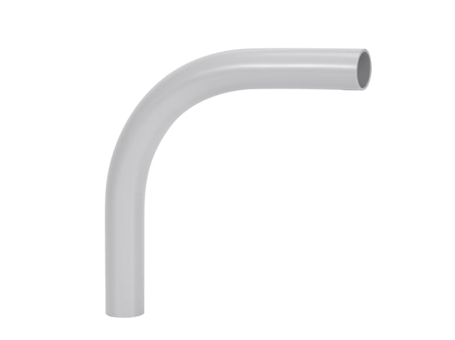 CURVA PVC ENCHUFABLE Ø25 MM GRIS