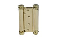 BISAGRA PARA PUERTA VAIVÉN DOBLE ACCIÓN 75X126MM LATONADO - 1