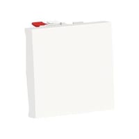 PULSADOR ANCHO SERIE NEW UNICA BLANCO - 1