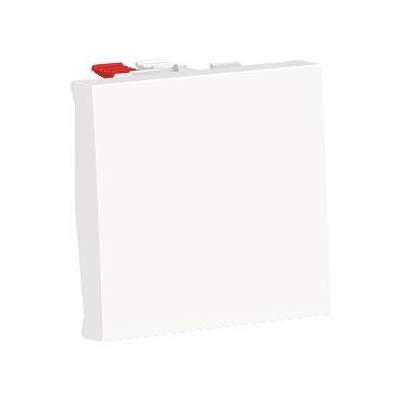 PULSADOR ANCHO SERIE NEW UNICA BLANCO