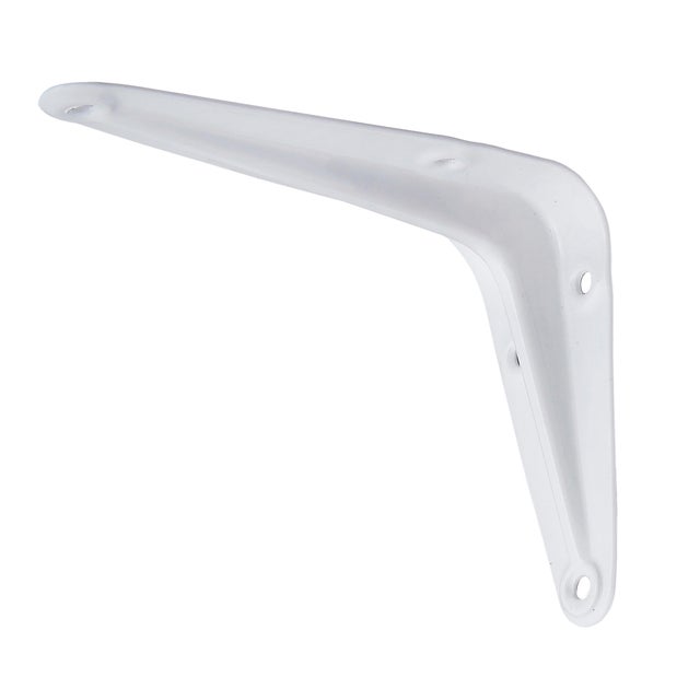 ESCUADRA PALOMILLA CON NERVIO BLANCA 250 X 300  MM