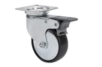 RUEDA 60MM POLIAMIDA. HASTA 60KG. LLANTA METAL - 1