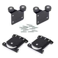 RUEDAS PUERTA DE ARMARIO CORREDERA 2 UNIDADES - 1