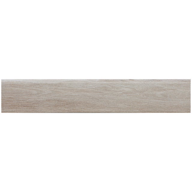 RODAPIE CERAMICO 8X45CM MADERA TAUPE. PACK 4 UNIDADES.