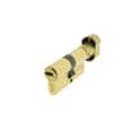 CILINDRO POMO ALTA SEGURIDAD  ANTIBUMPING 30X30  MM. PUNTOS LATON HSK YALE - 1