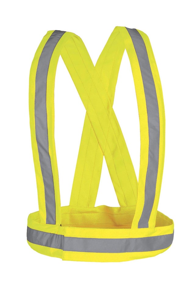 TIRAS ALTA VISIBILIDADE  AMARELO TAMANHO ÚNICO KAPRIOL