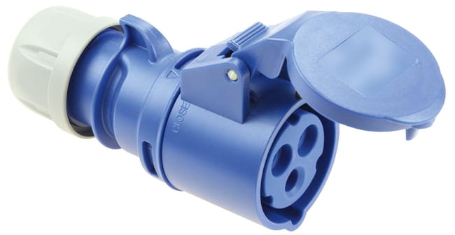 BASE AEREA INDUSTRIAL 2P+T 16A 230V IP44 - 1