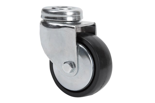 RUEDA 60MM POLIAMIDA. HASTA 60KG. LLANTA ACERO