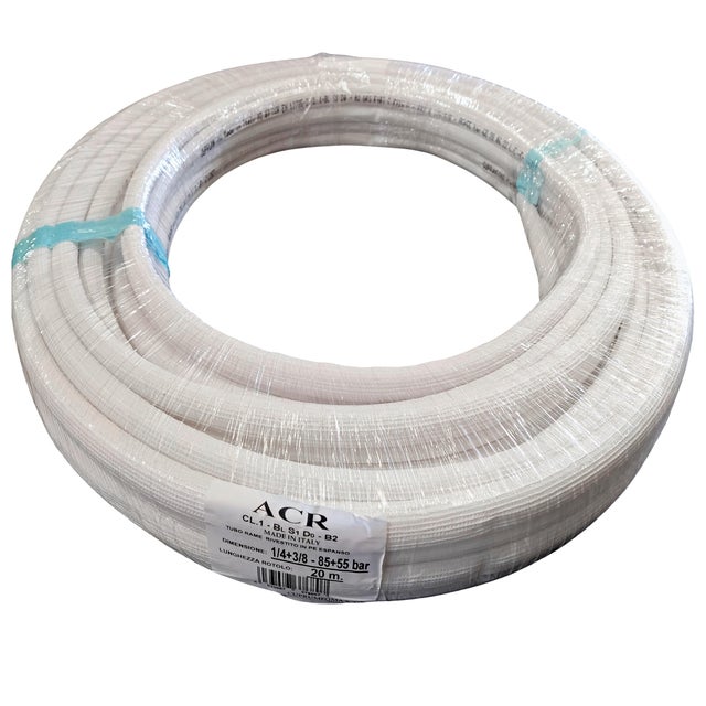 TUBO COBRE REFRIGERACION AISLADO 1/4