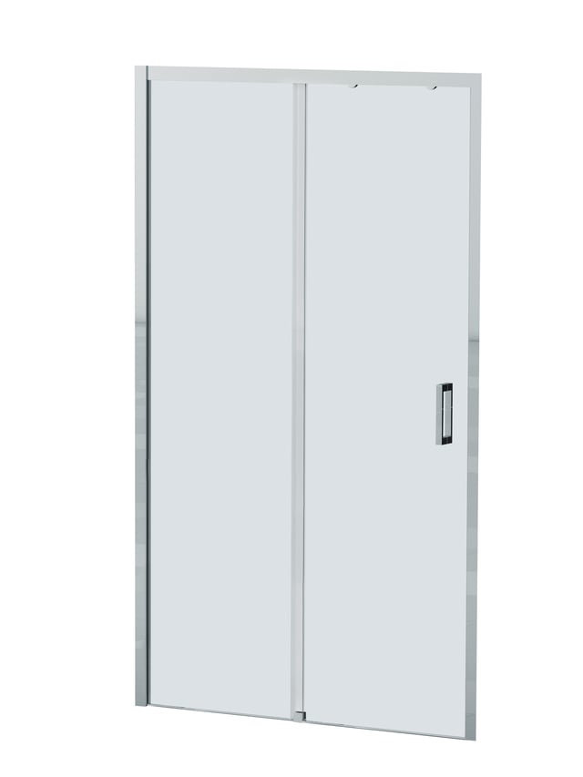 MAMPARA DE DUCHA FRONTAL CORREDERA DENVER 100CM CROMO