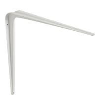 ESCUADRA PALOMILLA CON NERVIO BLANCA 350 X 400  MM - 1