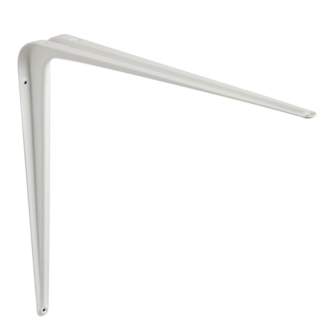 ESCUADRA PALOMILLA CON NERVIO BLANCA 350 X 400  MM - 1