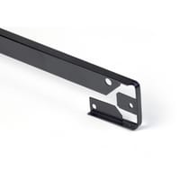 PROLONGACIÓN ALUMINIO ENCIMERA ACABADO NEGRO - 1