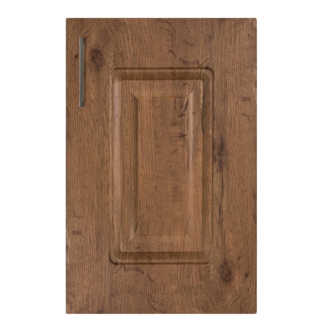 PUERTA PARA MUEBLE DE COCINA OVIEDO MADERA OSCURO ROBLE MATE MDF 70X60CM