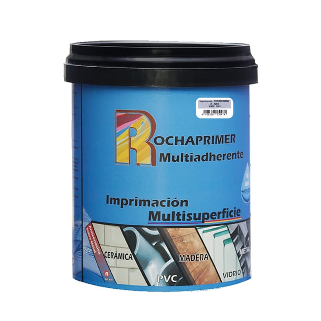 IMPRIMACIÓN ACRÍLICA MULTISUPERFICIE 750ML GRIS - 1