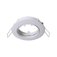 ARO DE EMPOTRAR CIRCULAR BASCULANTE BLANCO - 1