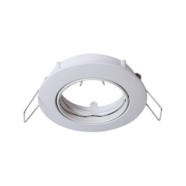 ARO DE EMPOTRAR CIRCULAR BASCULANTE BLANCO