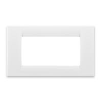 MARCO 4 MODULOS CAJA RECTANGULAR SYSTEM BLANCO - 1