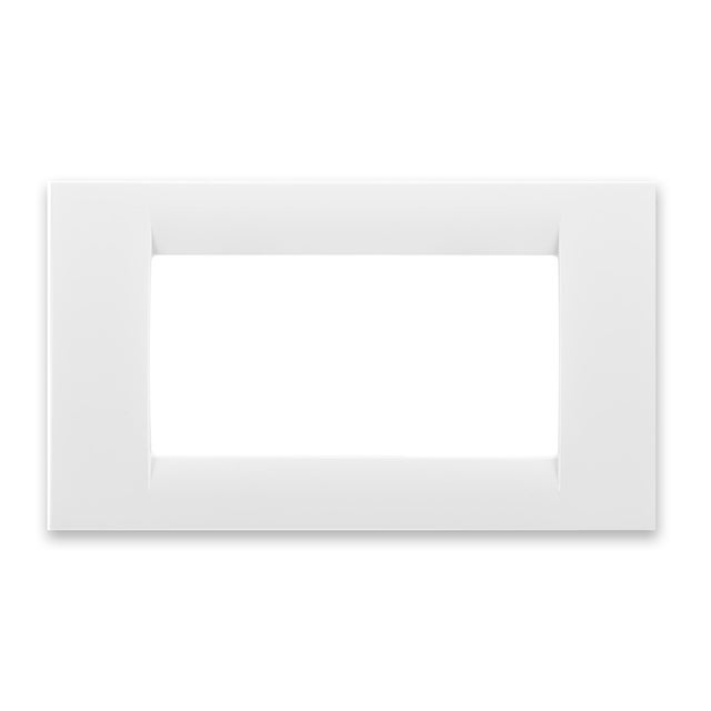 MARCO 4 MODULOS CAJA RECTANGULAR SYSTEM BLANCO