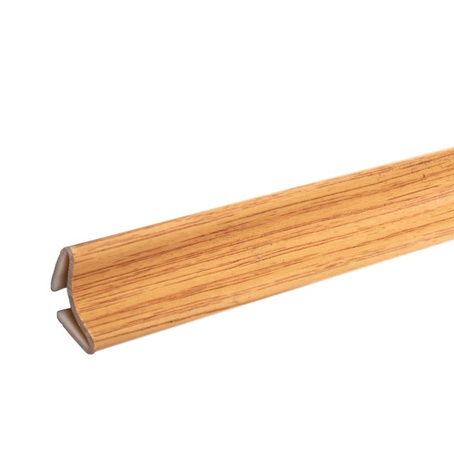 MOLDURA RINCONERA PVC ROBLE NATURAL 2600 X 15 X 15 MM