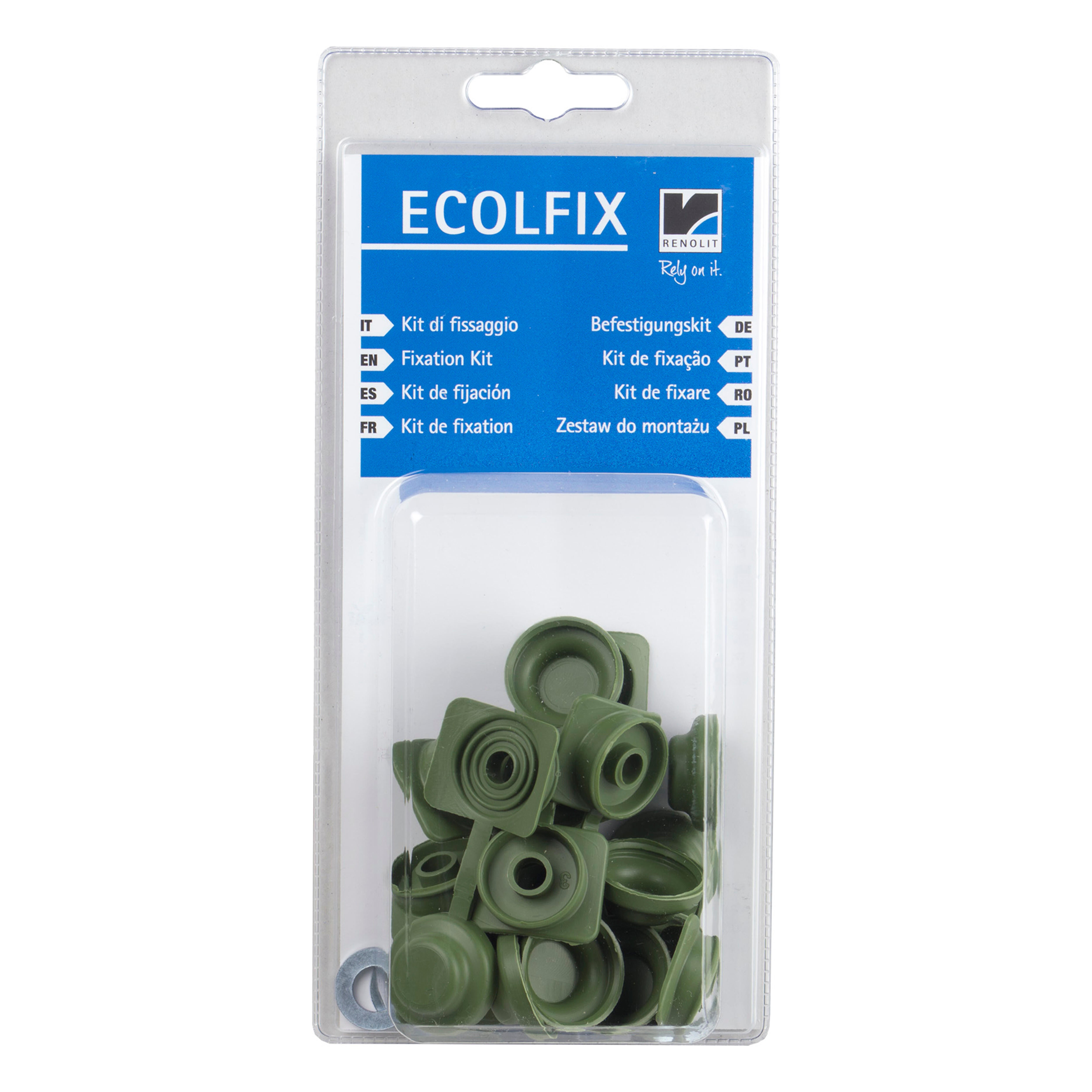 JUNTA GOMA C/CAPUCHÓN ECOLFIX VERDE - 2