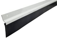 BURLETE ATORNILLADO PUERTA DE GARAJE GRIS 2M ALUMINIO BURCASA - 1