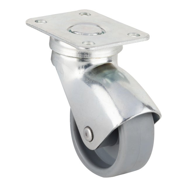 RUEDA 40MM POLIPROPILENO. HASTA 22KG. LLANTA METAL