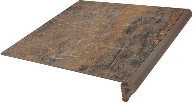 PELDAÑO GRES 33X33 CM. RAYASTHAN OCRE. UNIDAD - 1