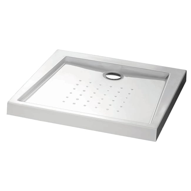 PLATO DE DUCHA ACRILICO CUADRADO BLANCO 90X90X5CM - 1