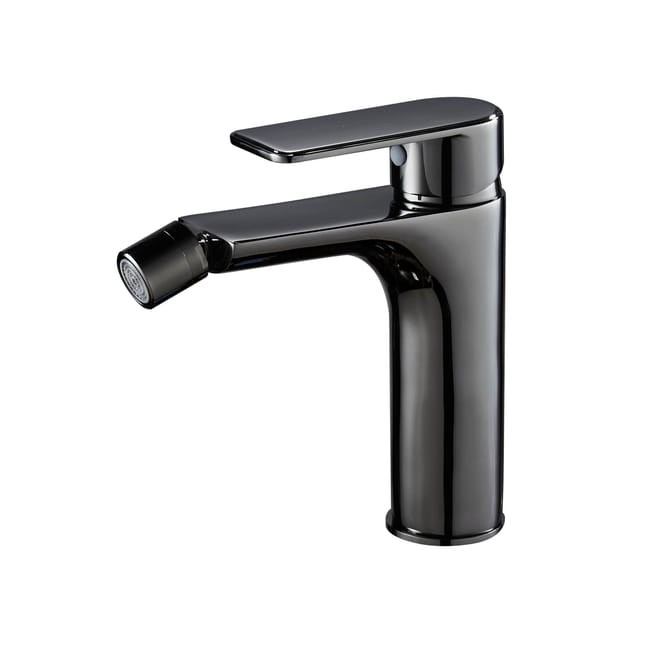 GRIFO DE BIDET MONOMANDO STILUS GRAFITO BRILLO - 1