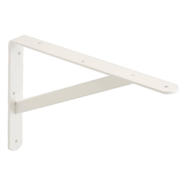 ESCUADRA METALICA PARA BALDA REFORZADA DOLMEN BLANCA 200 X 300  MM