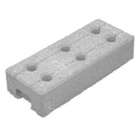 BASE DE HORMIGÓN PARA VALLA DE OBRA 58X24 CM - 1