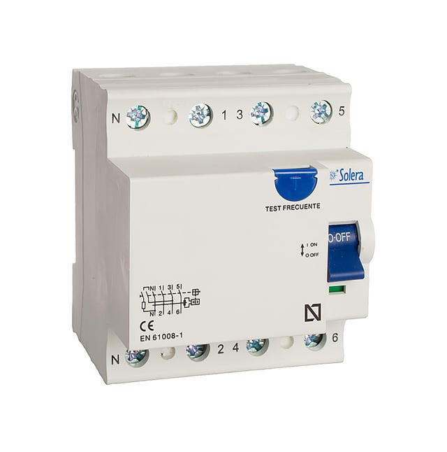 DIFERENCIAL 4P 63A 30MA SOLERA