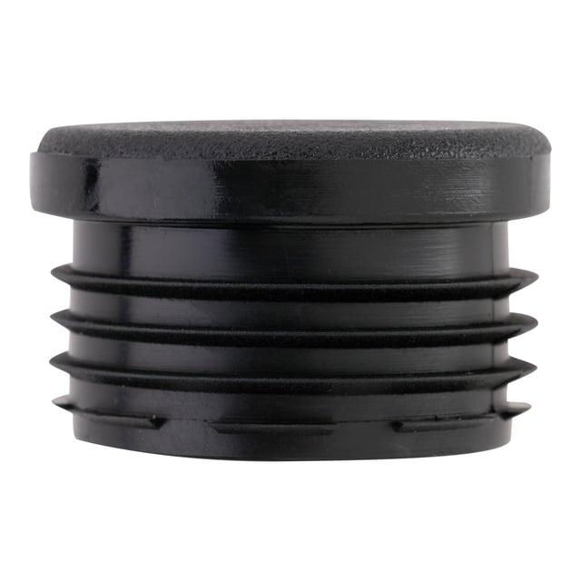 CONTERA INTERIOR PLASTICO 40MM NEGRA 4 UDS