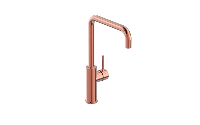 GRIFO DE COCINA MONOMANDO PVD ATLANTIS ROSADO