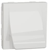 SALIDA CABLES ANCHA SERIE NEW UNICA BLANCO - 1