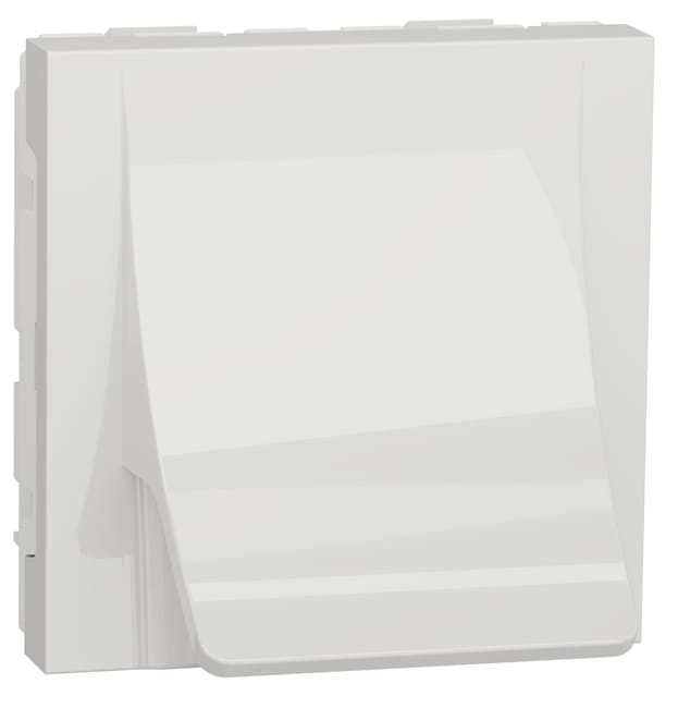 SALIDA CABLES ANCHA SERIE NEW UNICA BLANCO - 1