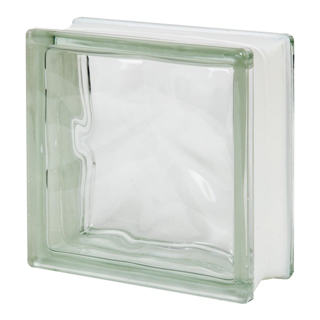 BLOQUE VIDRIO INCOLORO 19X19X8CM
