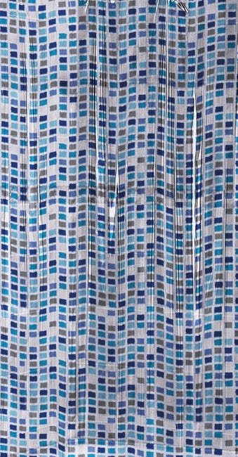 CORTINA  DE DUCHA PVC  CUBES - 1