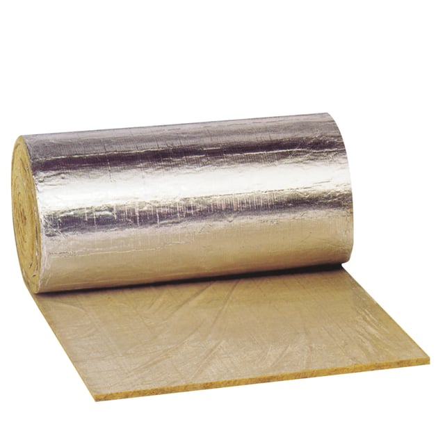 ROLLO LANA DE ROCA CON ALUMINIO-133 800X100X3CM