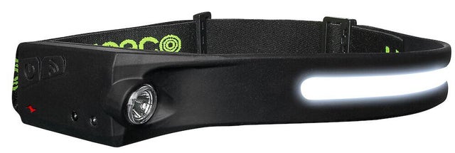LINTERNA FRONTAL LED RECARGABLE 350LM+150LM LUCECO