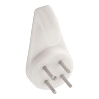 CUELGA CUADROS FACIL PARED GRANDE BLANCO INOFIX. 4 UDS. - 1