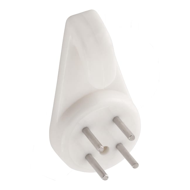 CUELGA CUADROS FACIL PARED GRANDE BLANCO INOFIX. 4 UDS. - 1