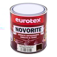 ESMALTE SINTÉTICO ANTIOXIDANTE SATINADO NOVORITE 4L MARRON - 1