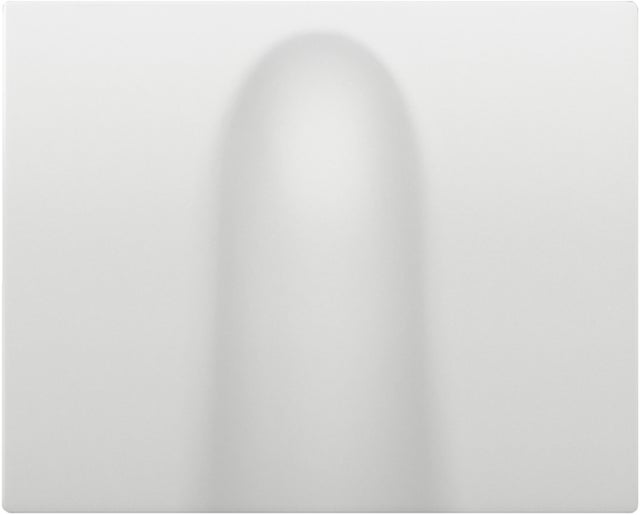 TAPA SALIDA CABLES SERIE IRIS BLANCO