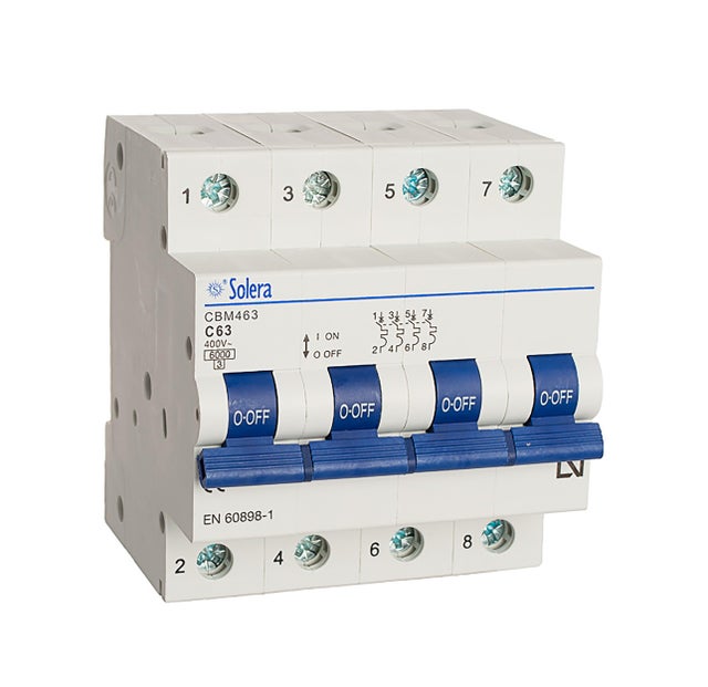 AUTOMÁTICO MAGNETOTÉRMICO 4P 63A SOLERA