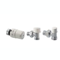 VÁLVULA+DETENTOR TERMOSTÁTICO COBRE  Ø 1/2