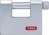 CANDADO DE SEGURIDAD PARA PUERTA RECTANGULAR 85MM DE ACERO CON 5 LLAVES ABUS - 1