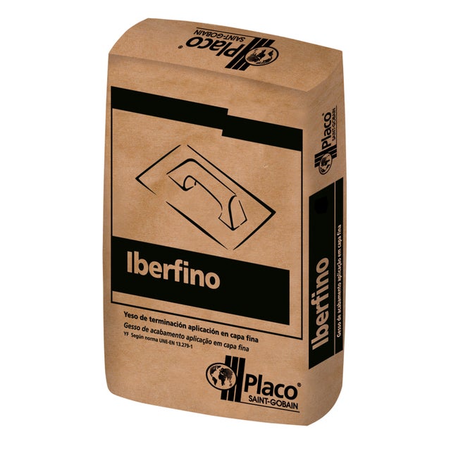 YESO  FINO PLACO IBERFINO SN 17 KG