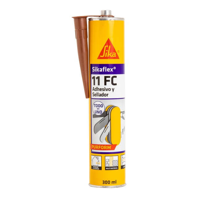 MASILLA A BASE DE POLIURETANO SIKAFLEX 11FC PURFORM 300 ML MARRÓN